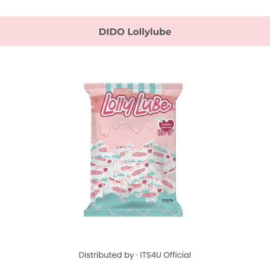 LollyLube - Premium Water-Based Personal Lubricant (24-Sachet Box)