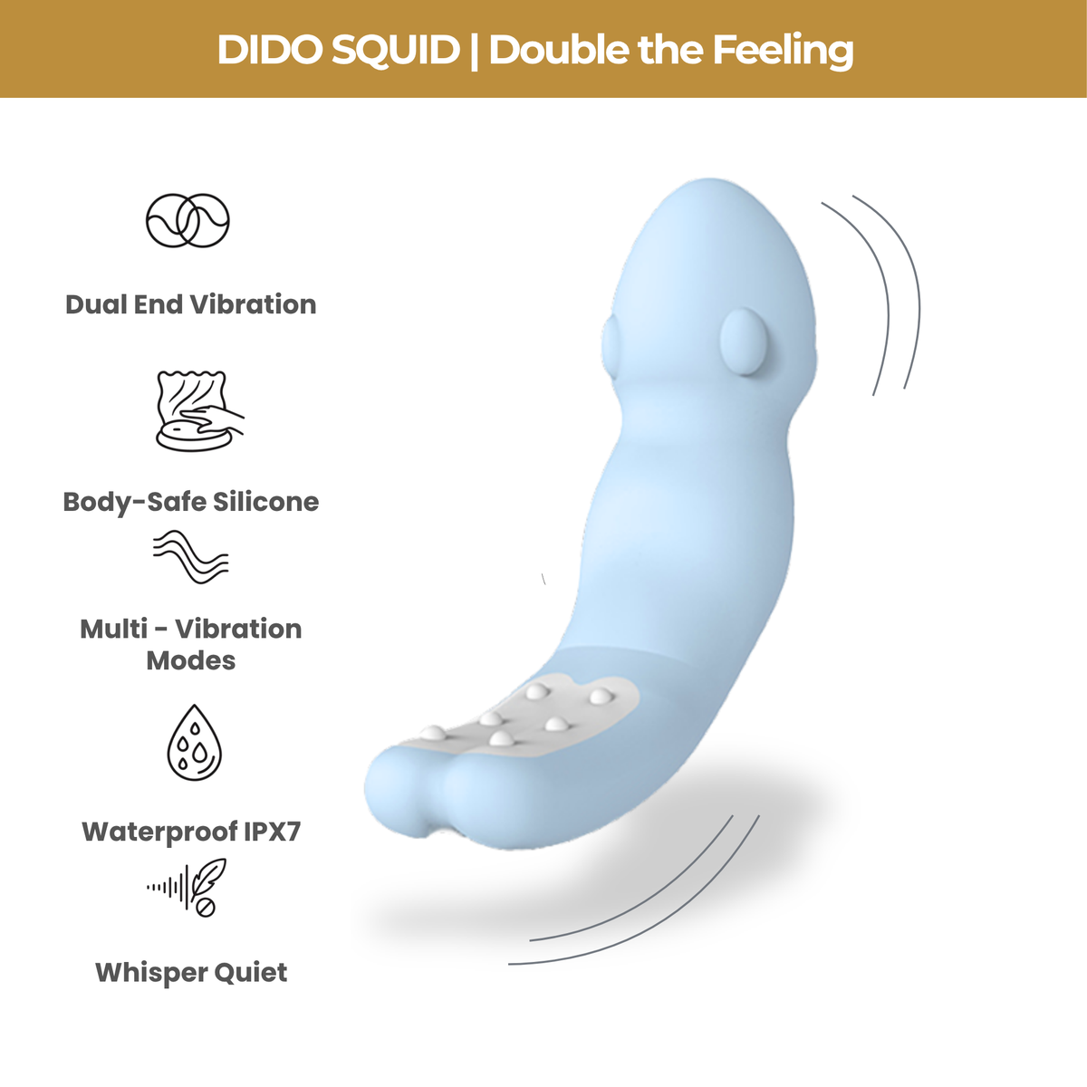 Squid - Dual End Vibrator