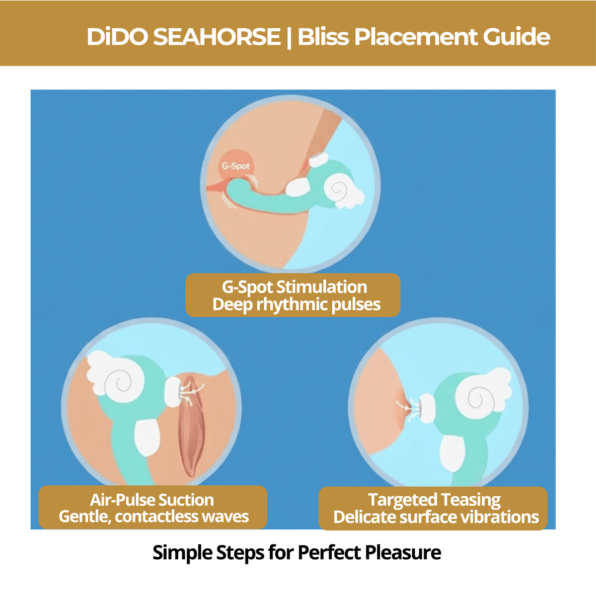 DIDO Seahorse – Suction & G-Spot Vibrator