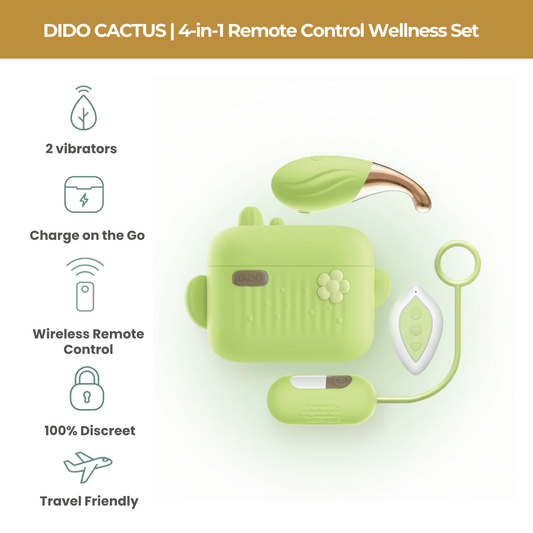Cactus - Dual Vibrator with Built-In USB Charger