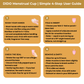 DIDO Soft-Flex Menstrual Cup