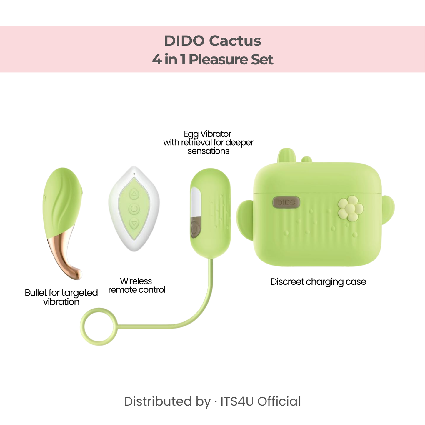 Cactus - Dual Vibrator with Built-In USB Charger