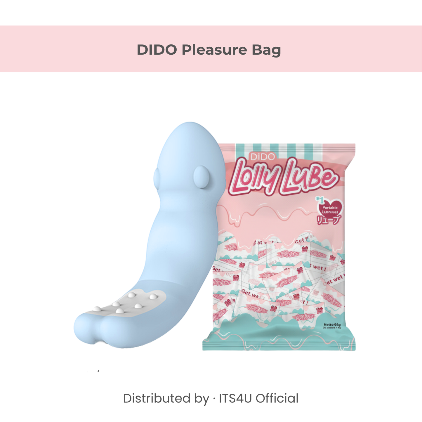DIDO Pleasure Bag – Vibrator & Lubricant Bundle