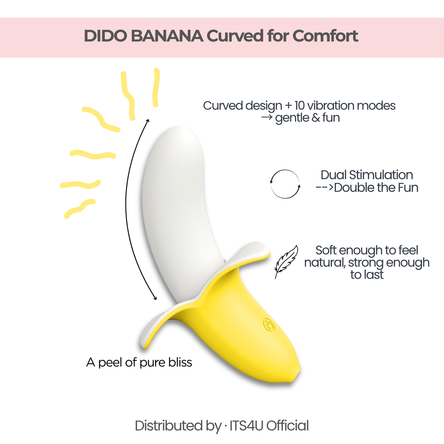 Banana-Curved G-Spot Vibrator