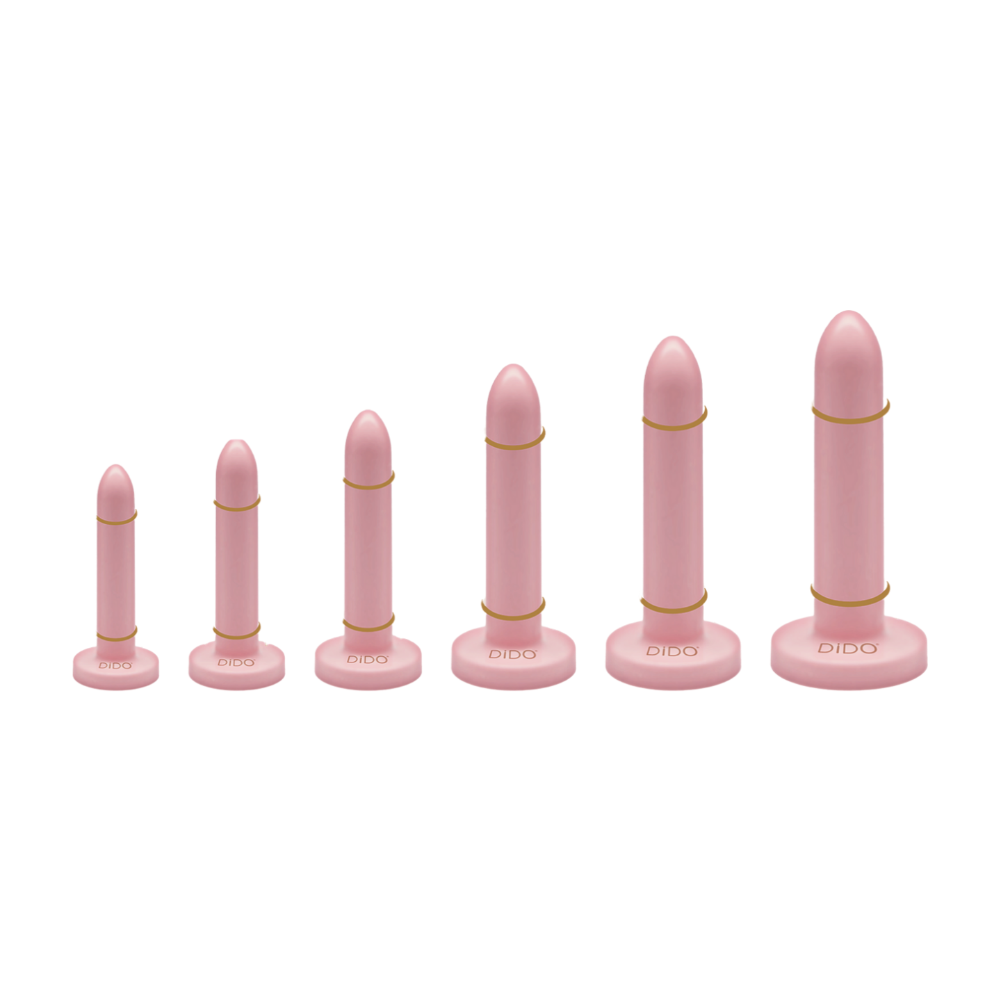 6-Piece Progressive Silicone Dilator Set
