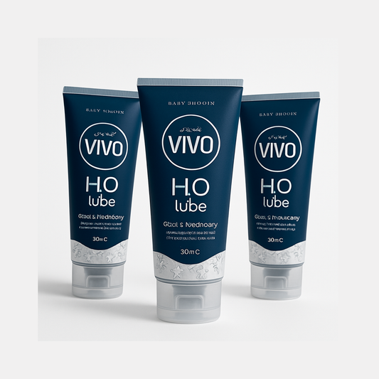 VIVO H20 Water-Based Lubricant – 3-Pack Bundle