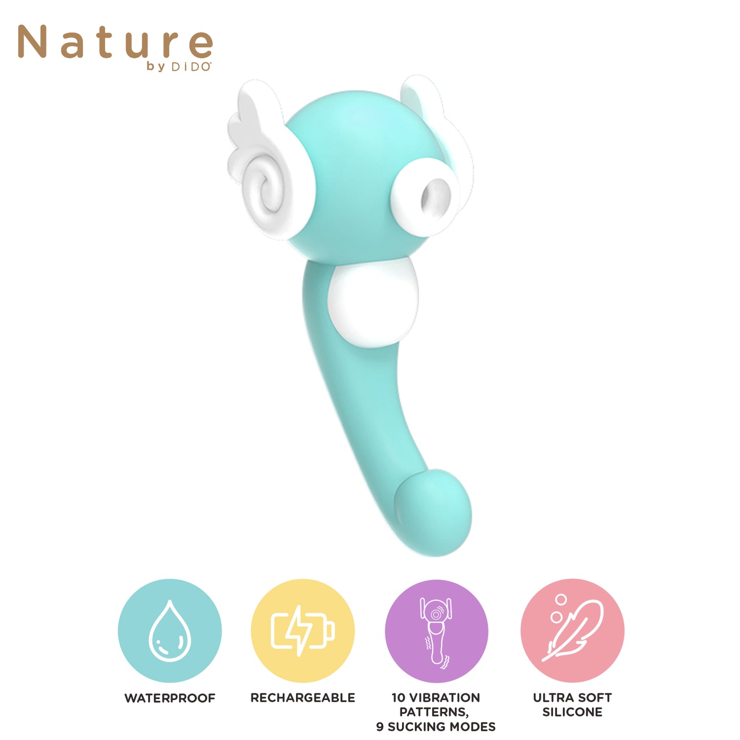 DIDO Seahorse Clitoral Sucking Stimulator – Waterproof & Rechargeable