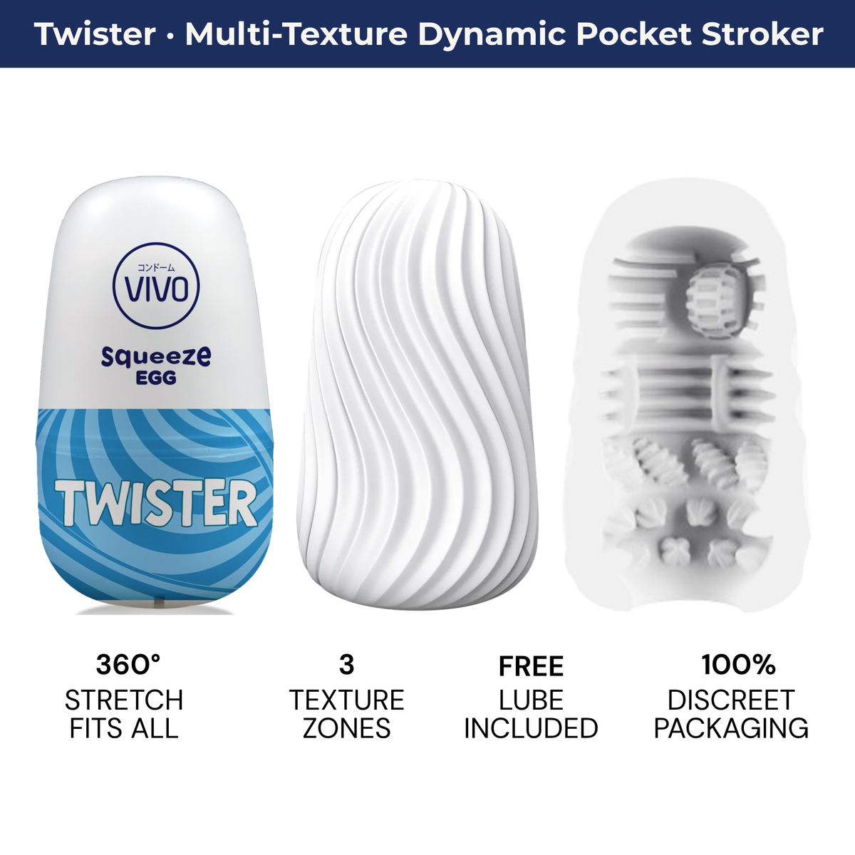 VIVO Squeeze Egg