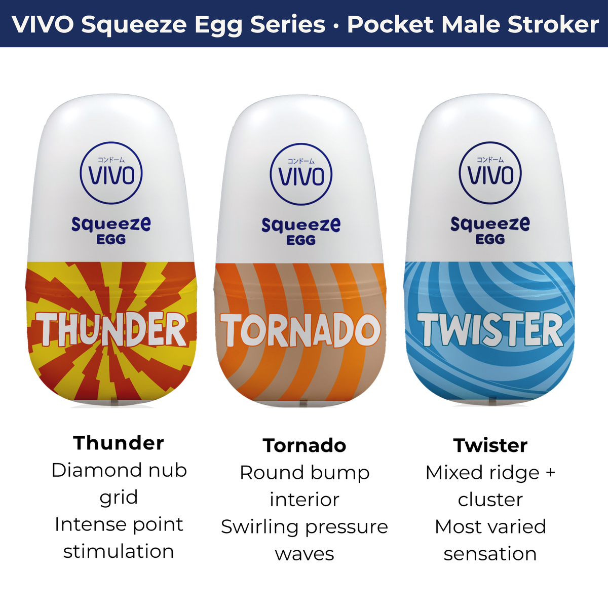 VIVO Squeeze Egg