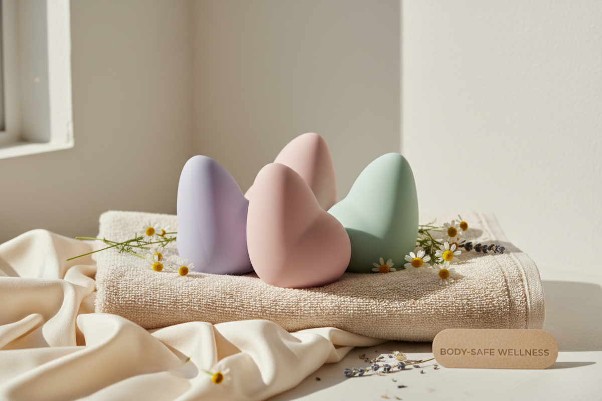 Body-safe materials with soft and safe aesthetic