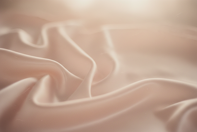 Cream Silk Fabric Editorial