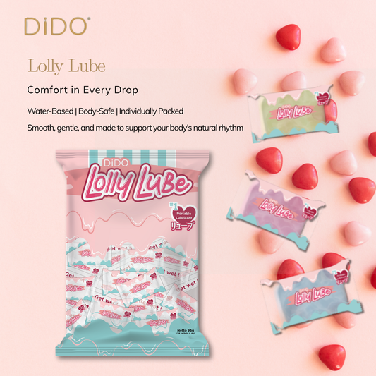 DIDO LollyLube Value Pack – Water-Based, Travel-Friendly Personal Lubricant