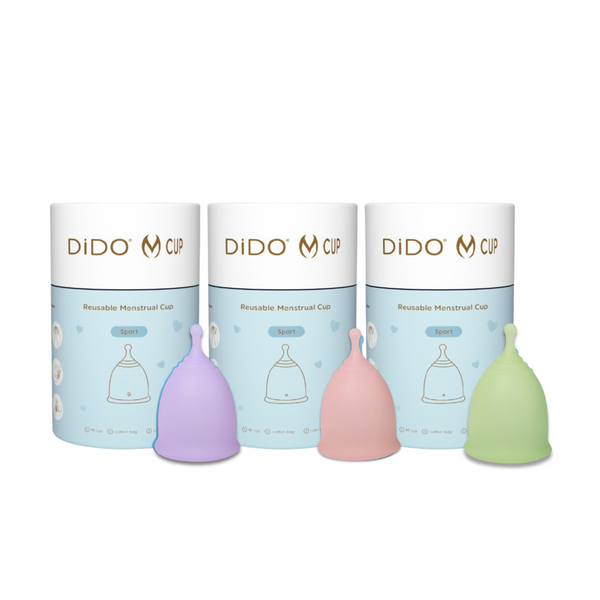 DIDO Soft Flex Menstrual Cup – Leakproof, Reusable