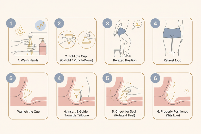 2️⃣ Inserting the Cup