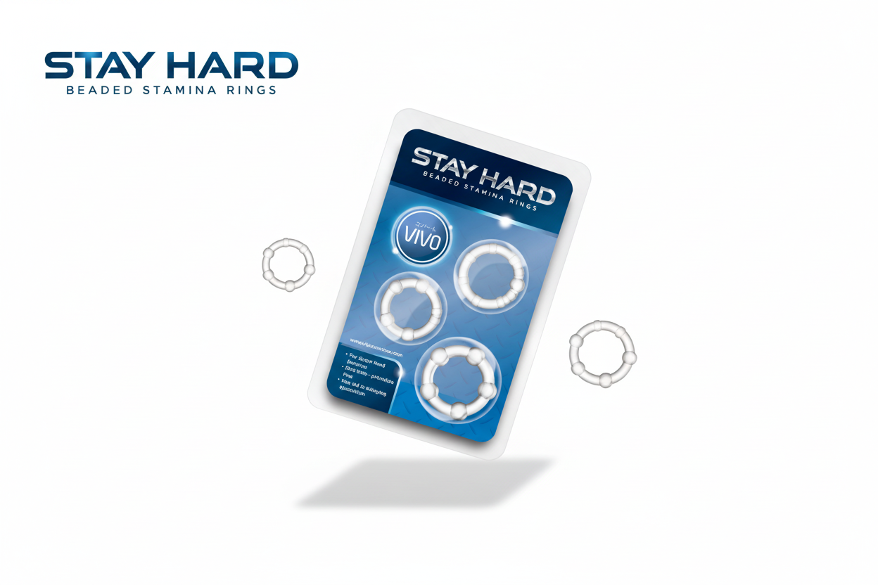Stay Hard Beaded Rings Hero Image